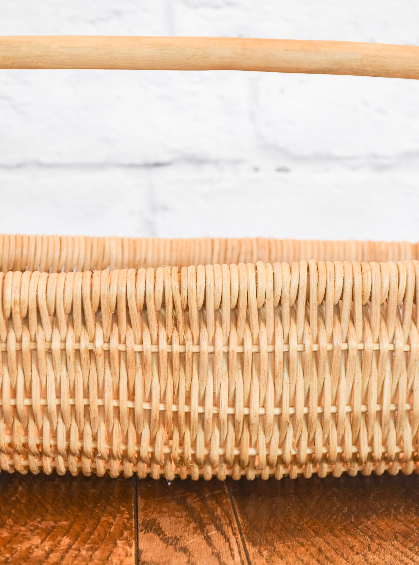 Ellie Handwoven Rattan Basket