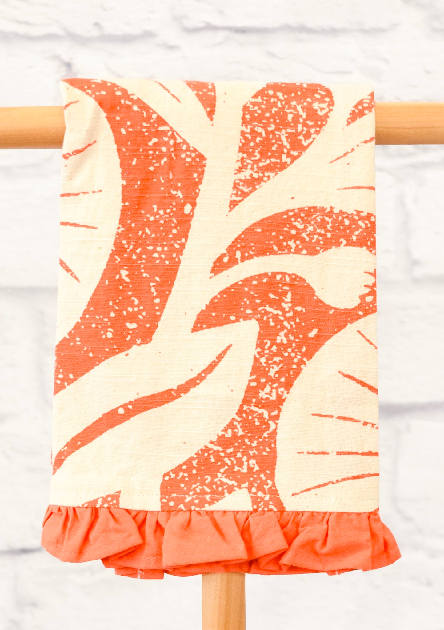 Bright Patterned Cotton Tea Towel