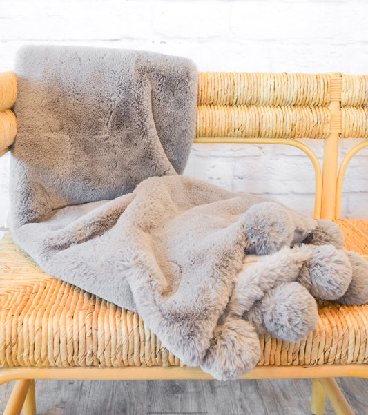 Inspire Me Home Faux Fur Throw