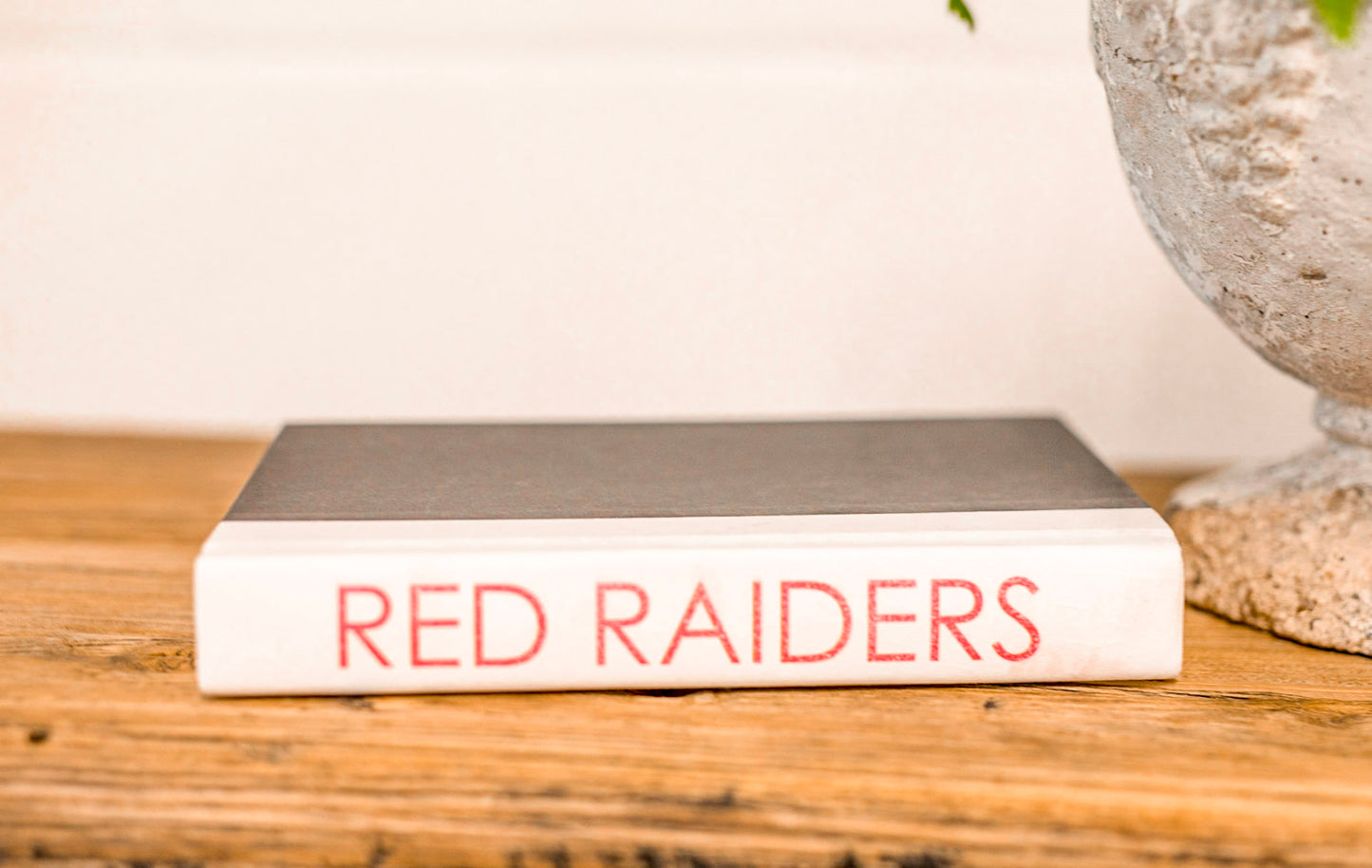 "Guns Up Red Raiders" Decorative Books