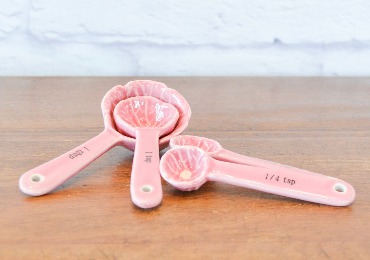 Pink Cabbage Measuring Spoons