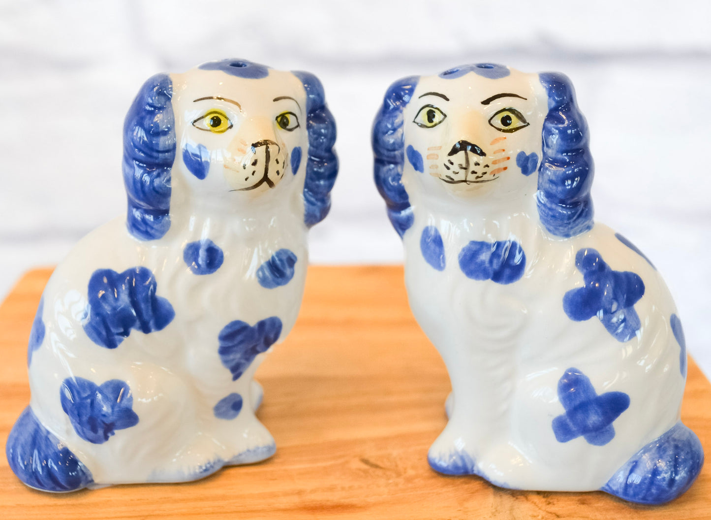 Staffordshire Dog Salt & Pepper Shaker Set