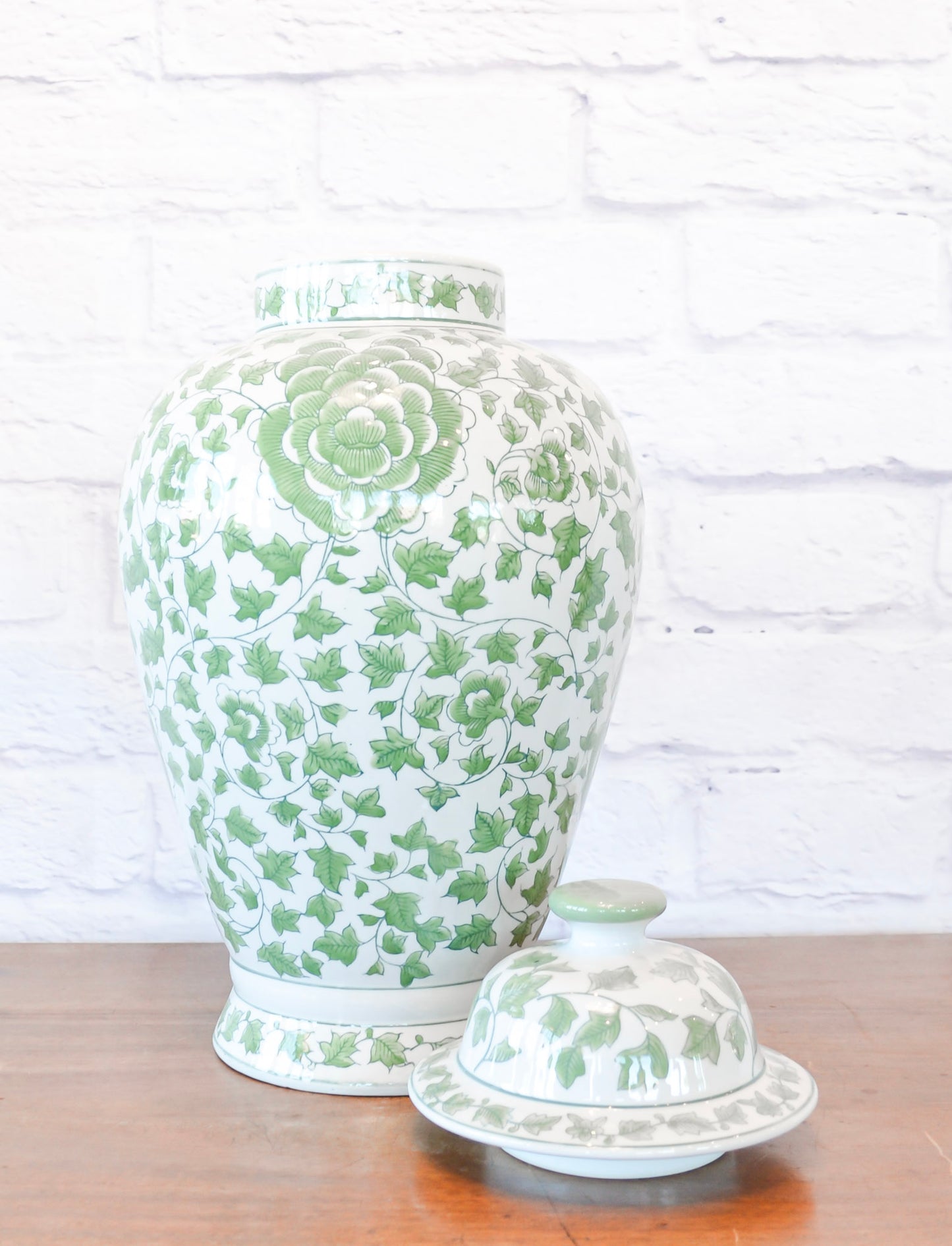 Imperial Garden Lidded Jar