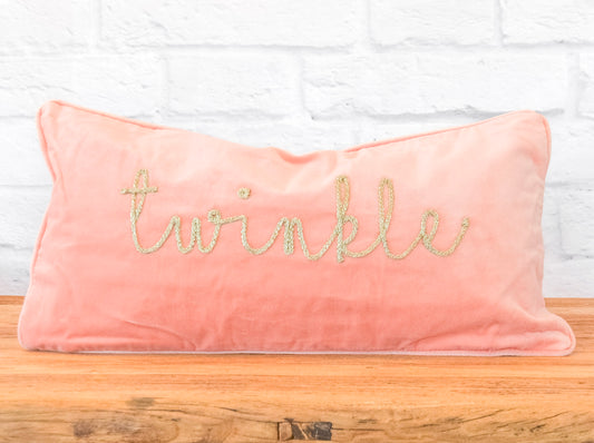 Twinkle Holiday Lumbar Pillow
