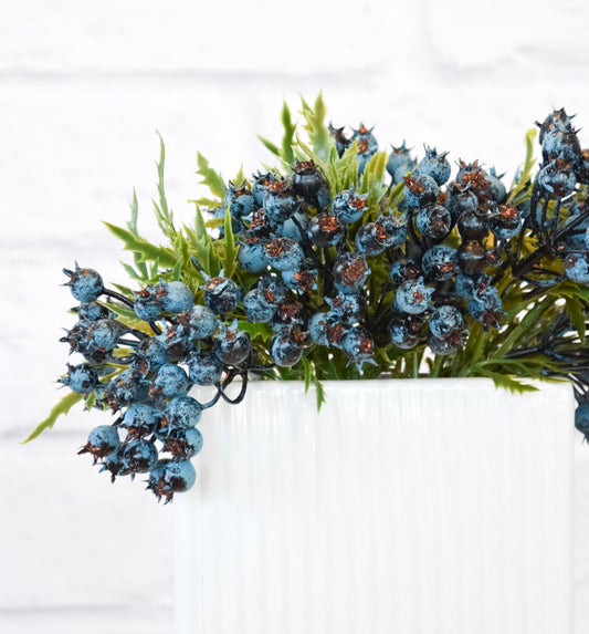 Faux Blueberry Bouquet