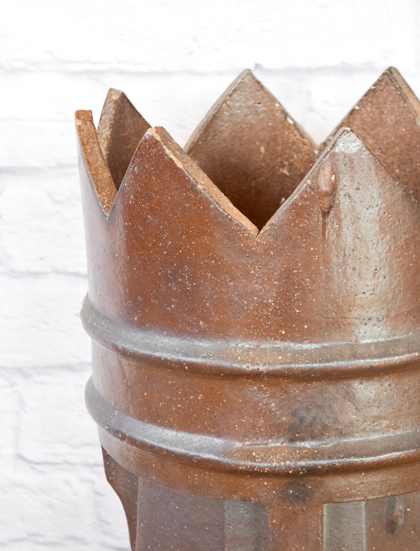 English Victorian Gothic Terracotta Chimney Pot