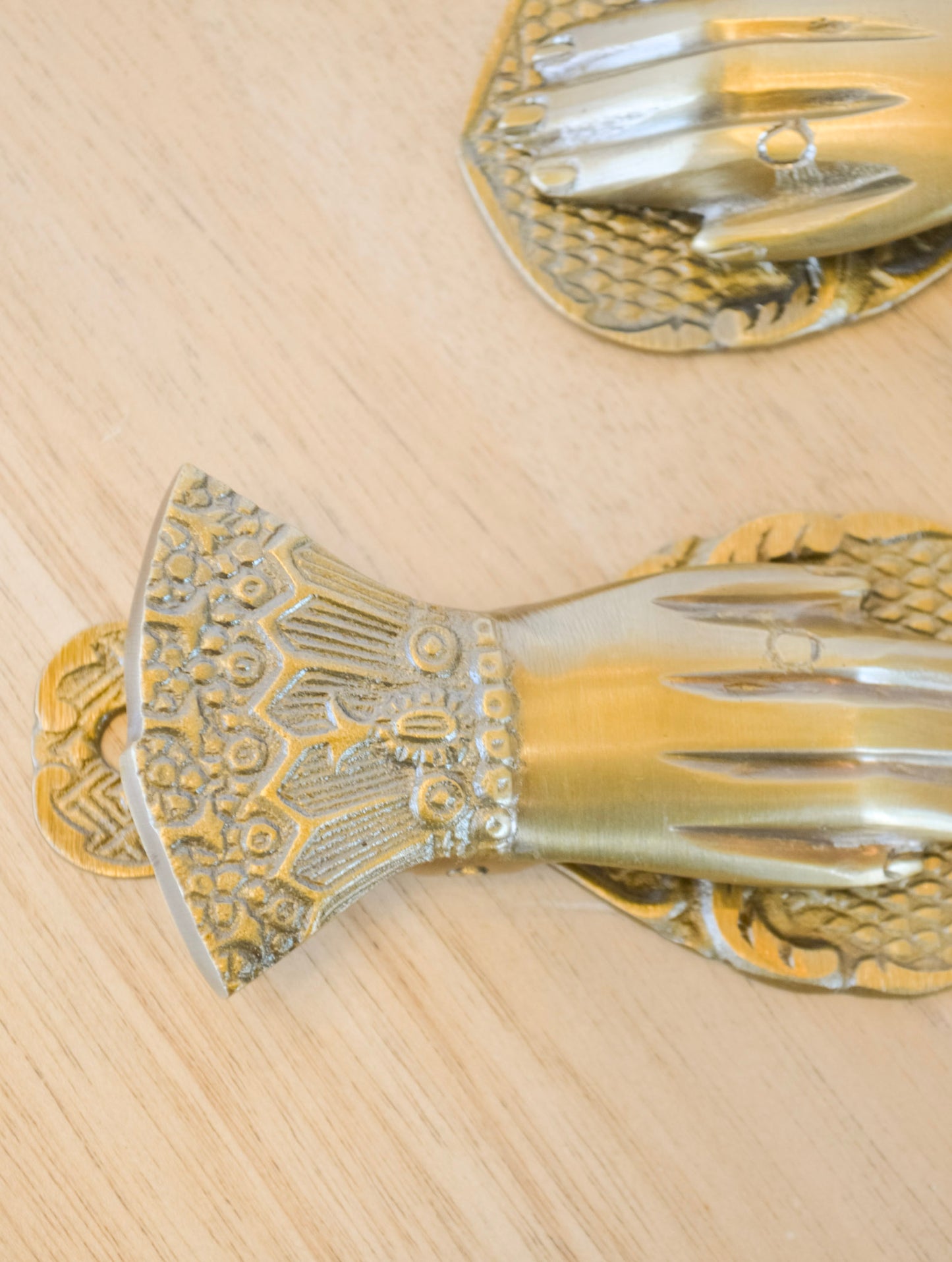 Brass Paper Hand Clip