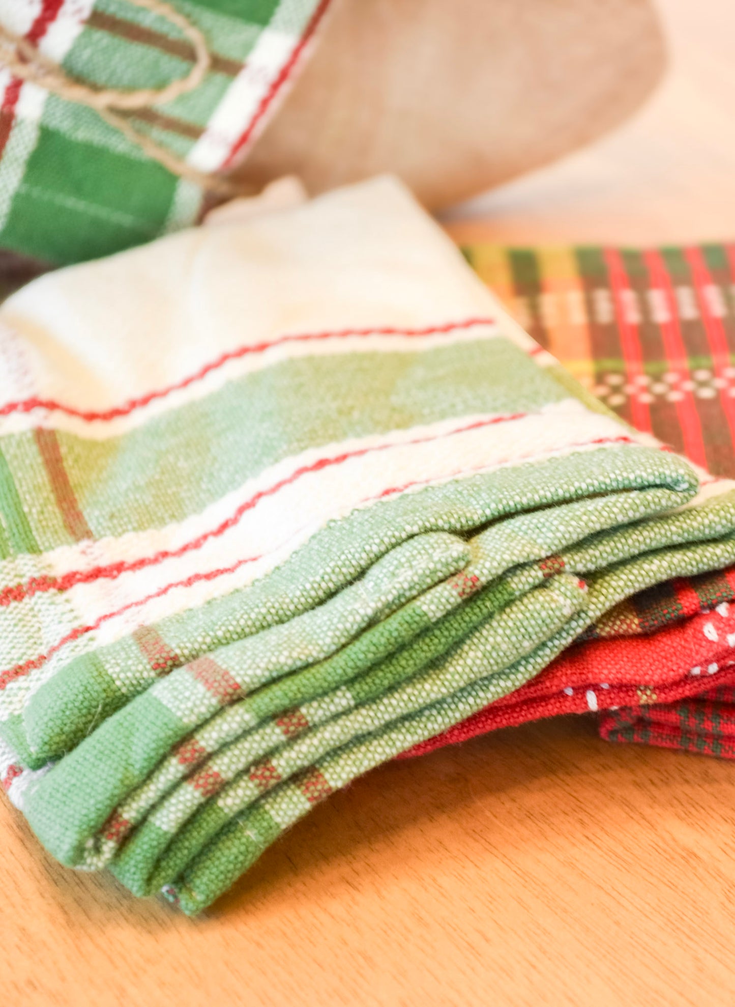 Holiday Cheese Board & Dish Cloth Gift Set