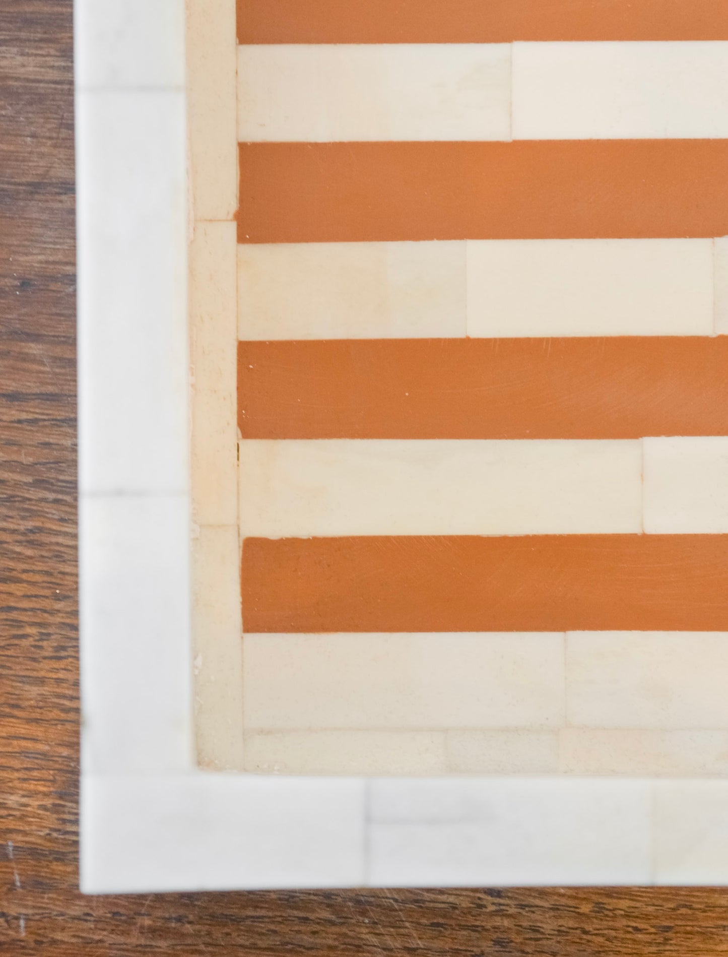 Cabana Resin & Bone Inlaid Tray