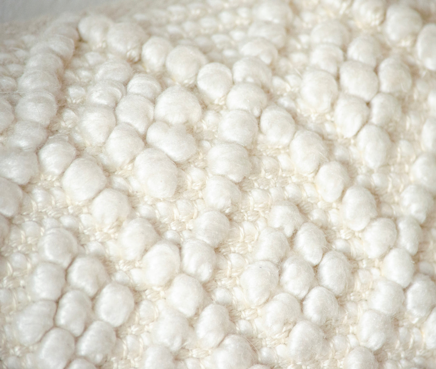 Coco Handwoven Cream Pillow