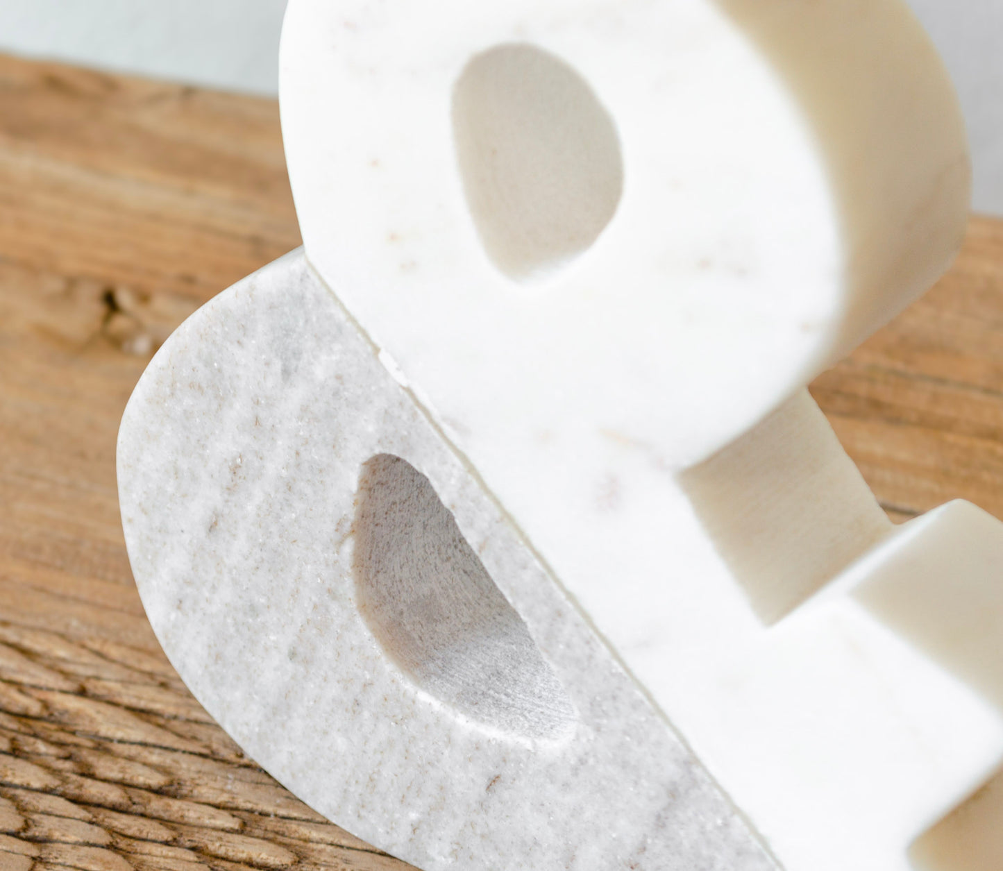 Ampersand Marble Statue