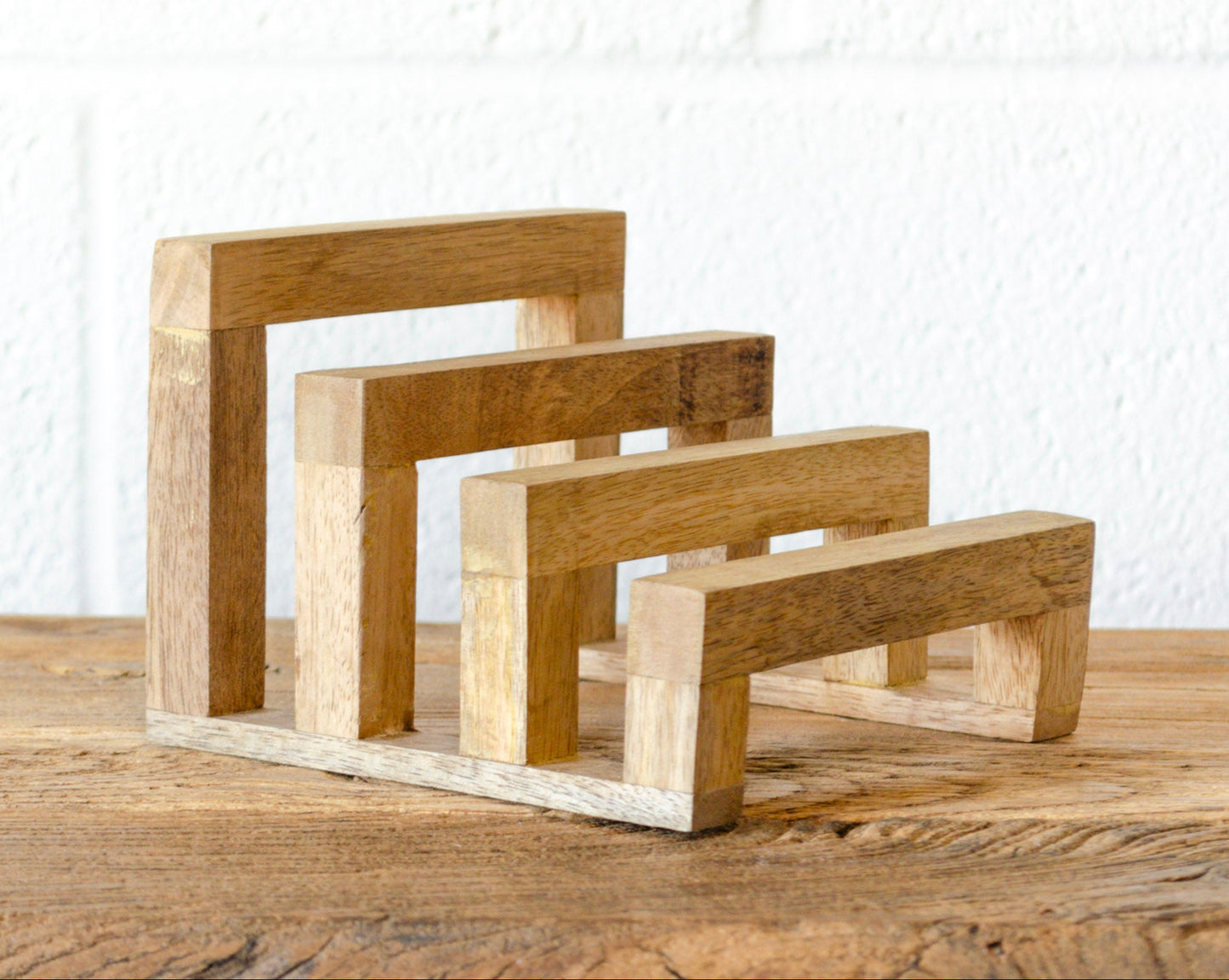 Mango Wood Cutting Board Stand