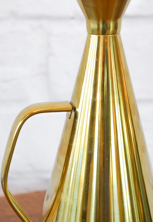 Gold Finish Stainless Steel Oil Cruet