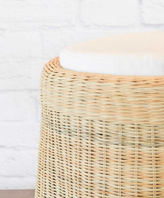Palo Rattan Ottoman