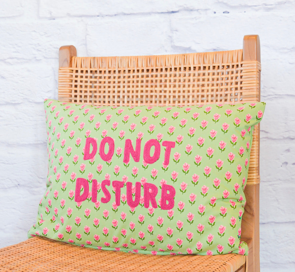 The "Do Not Disturb" Throw Pillow