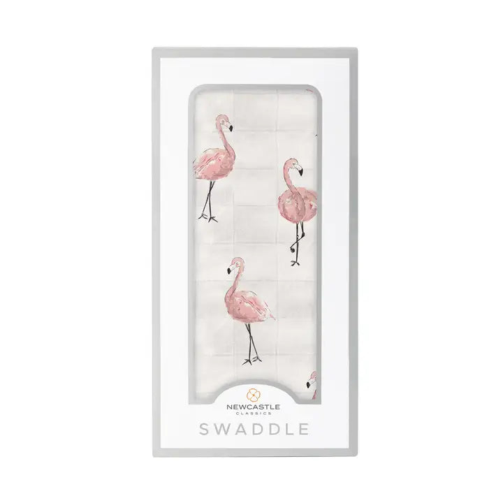 Dancing Flamingo Swaddle