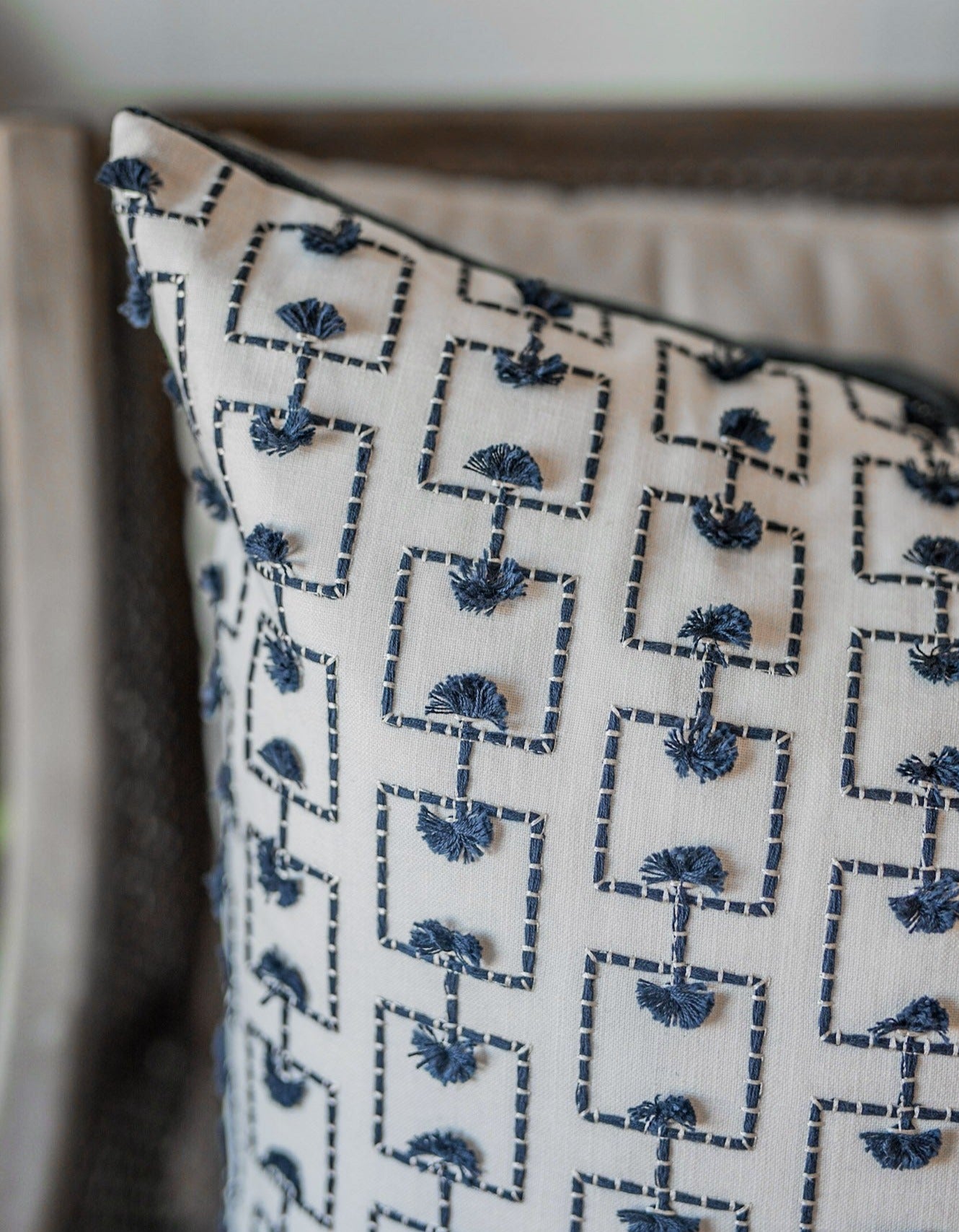 Klare Navy Accent Pillow