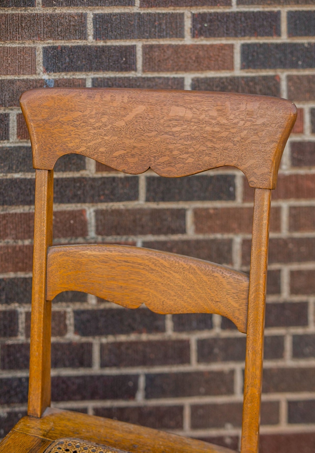 Wood & Wicker Chair