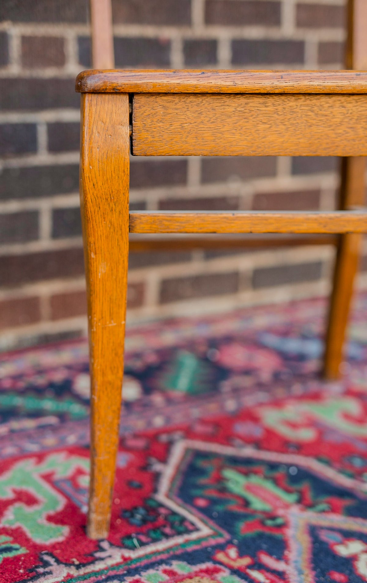 Wood & Wicker Chair