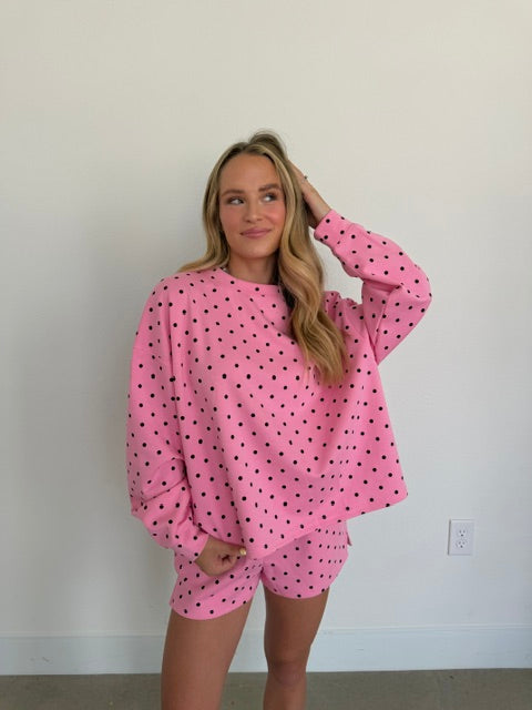 Polka Pop Pullover