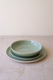 Sweet Sea Mist Ceramic Dinner Collection