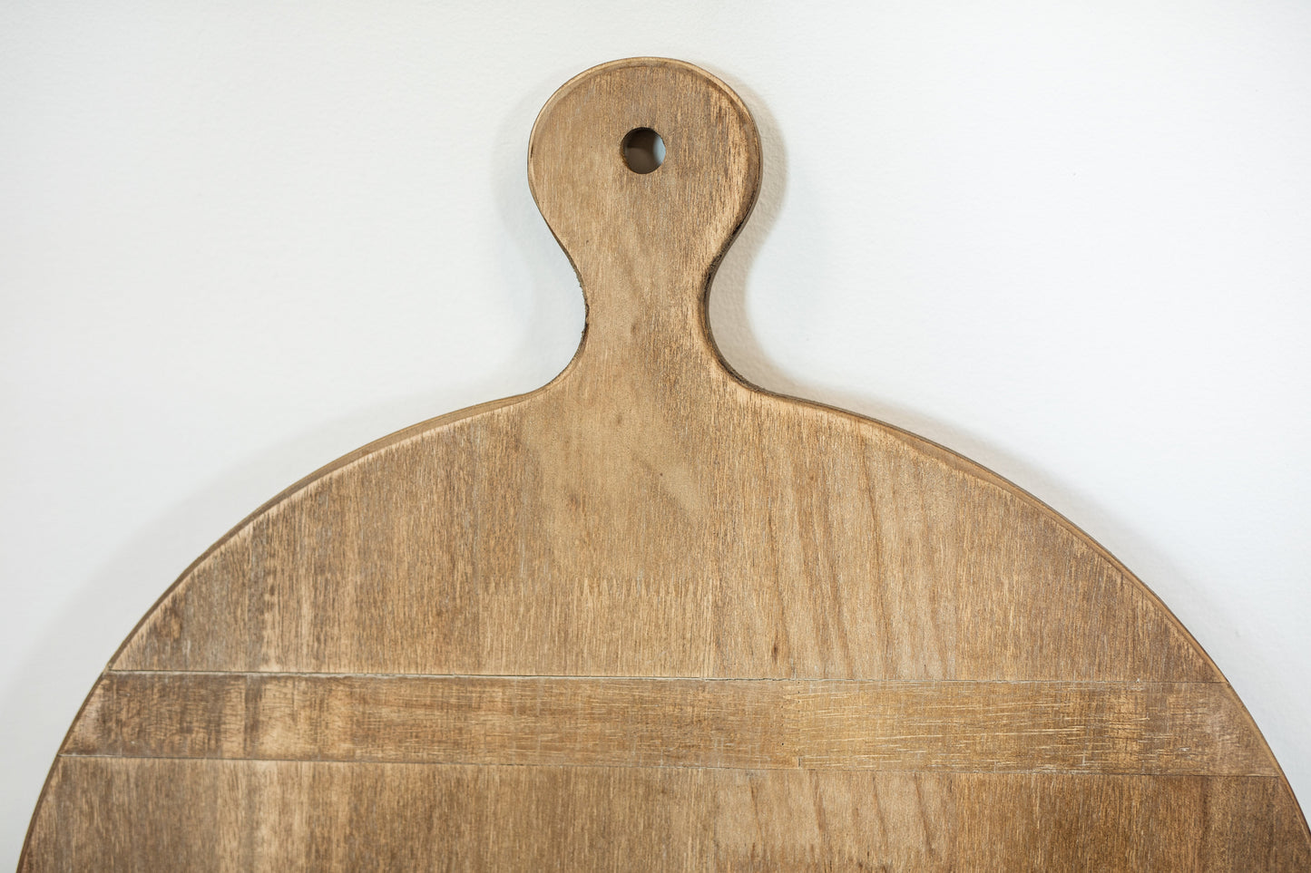 Whitewashed Wooden Cutting Board