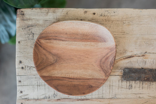 Cove Natural Wood Tray