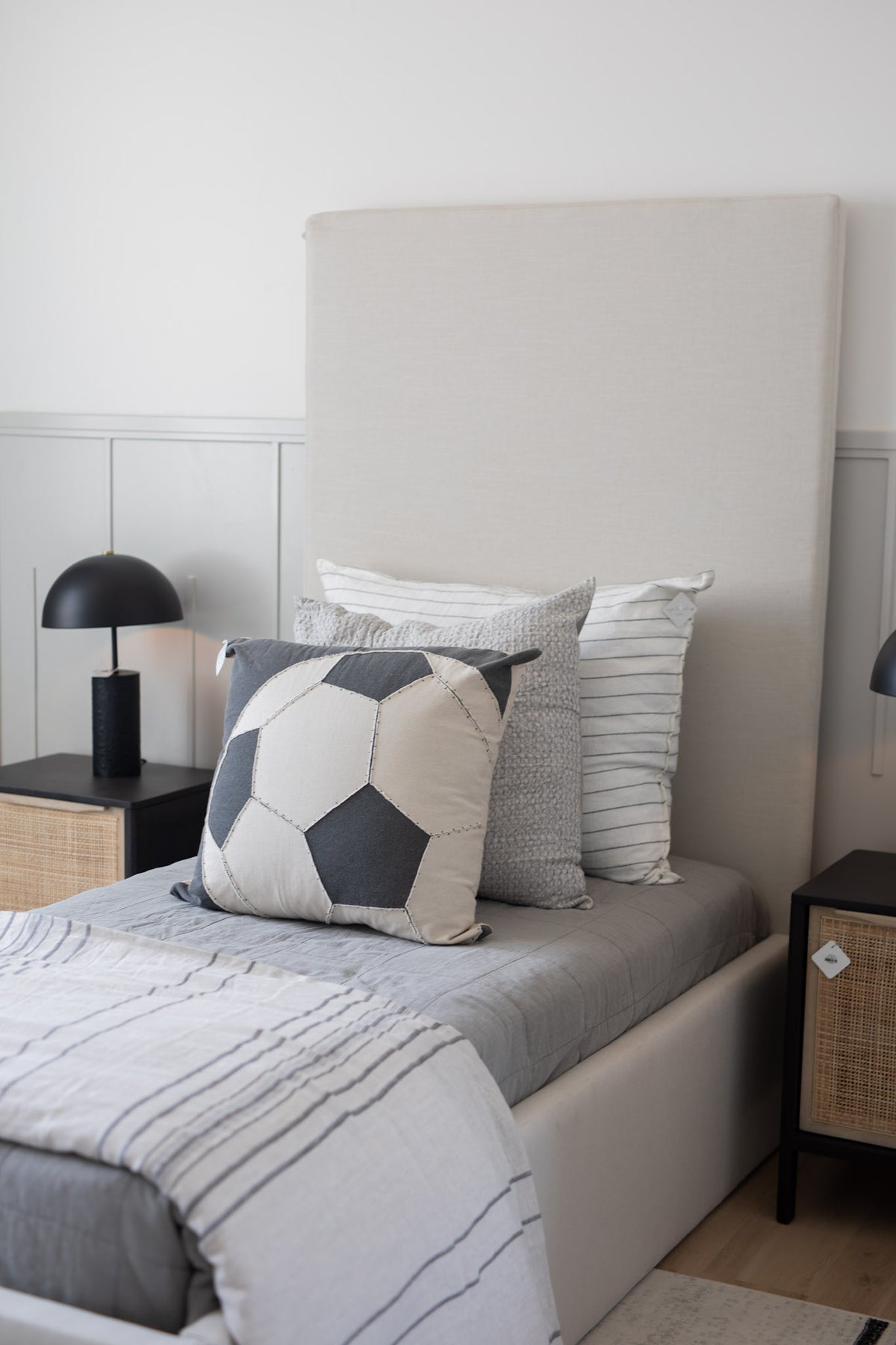 Linen Luxe Twin Bed