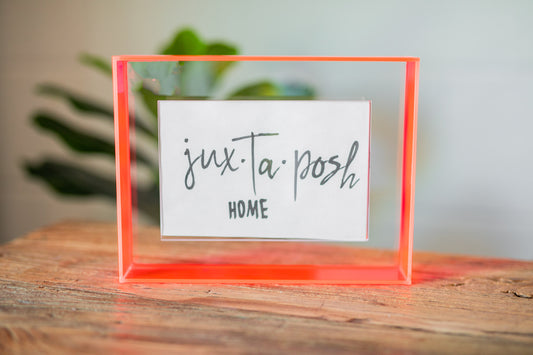 Neon Floating Frame