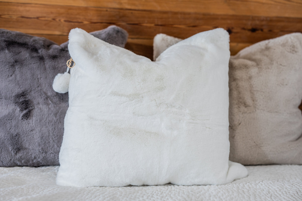 Faux Fur Euro Sham