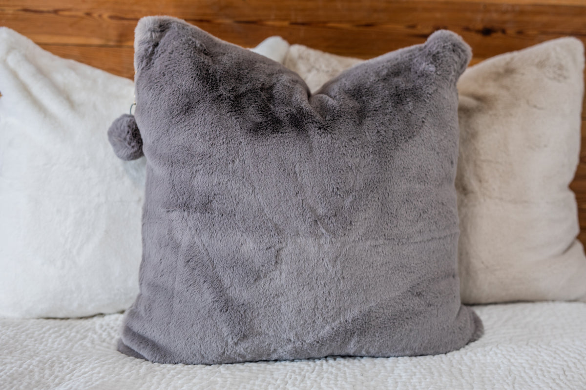 Faux Fur Euro Sham