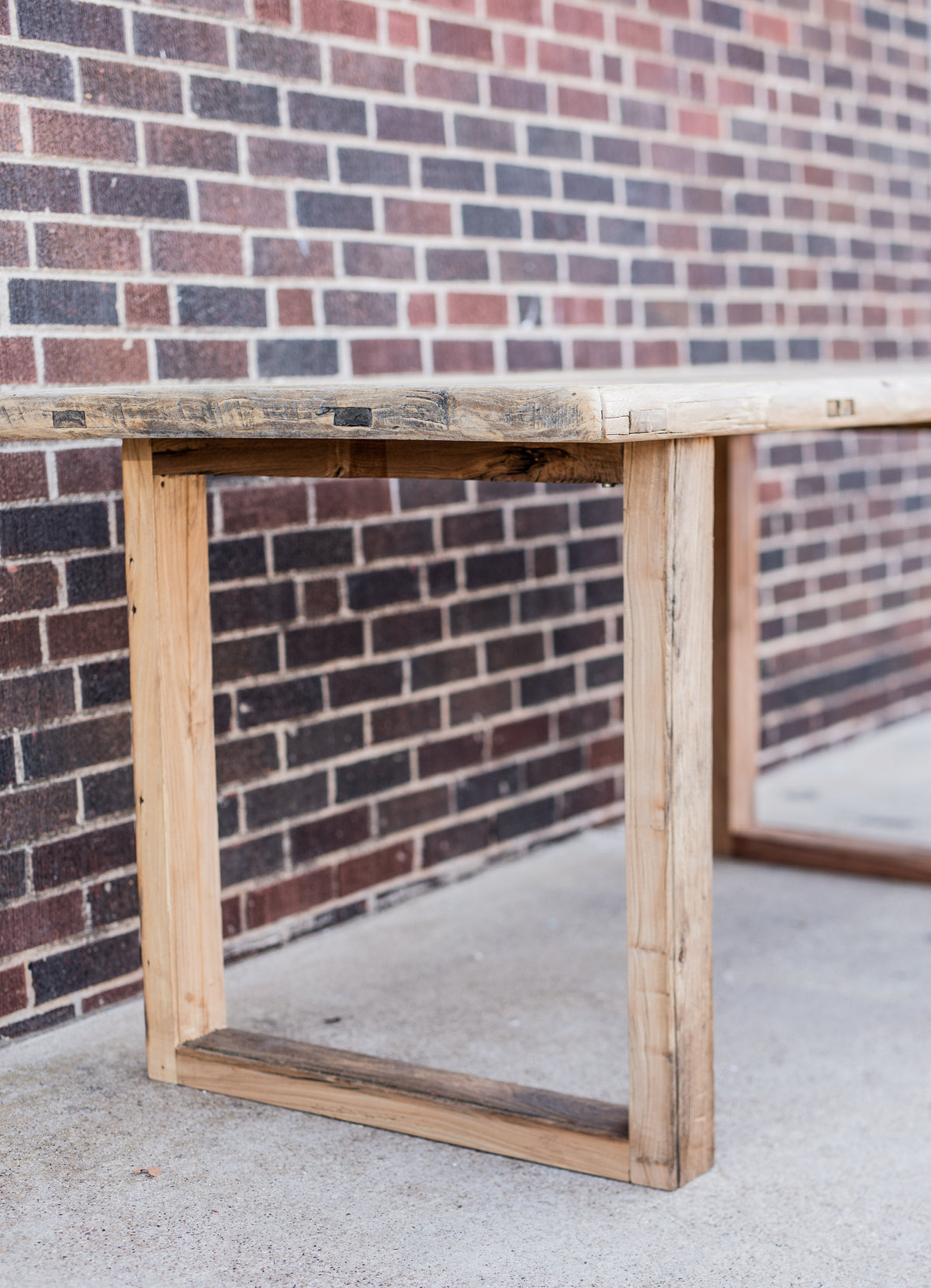 Reclaimed Elm Desk Table