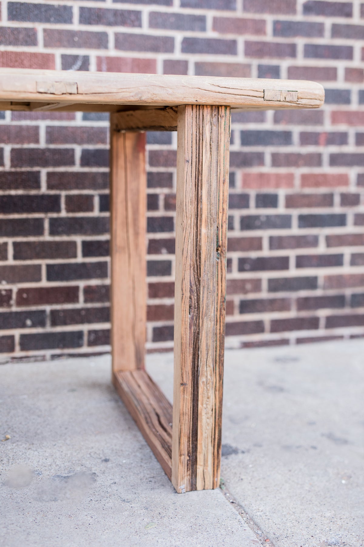 Reclaimed Elm Desk Table