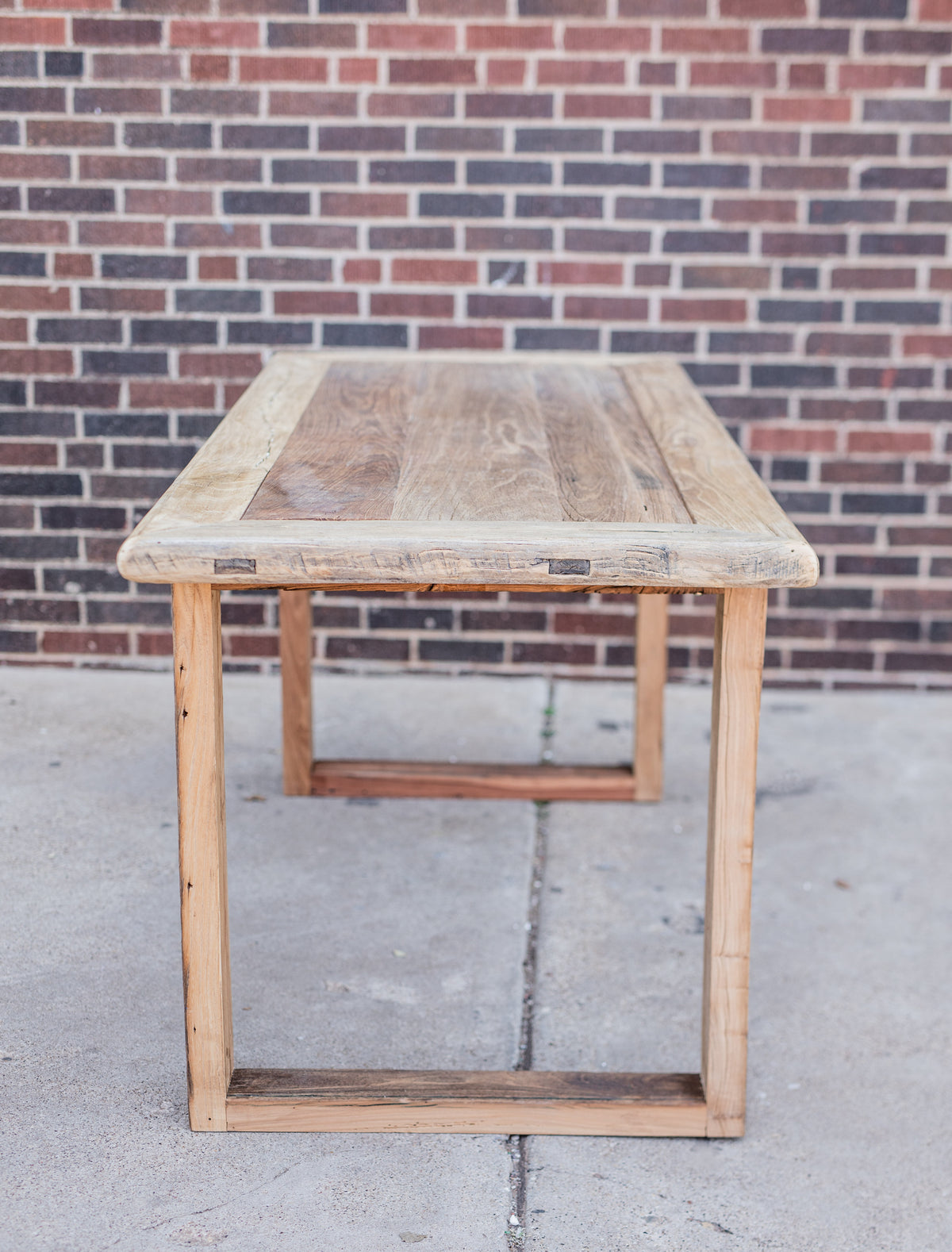 Reclaimed Elm Desk Table