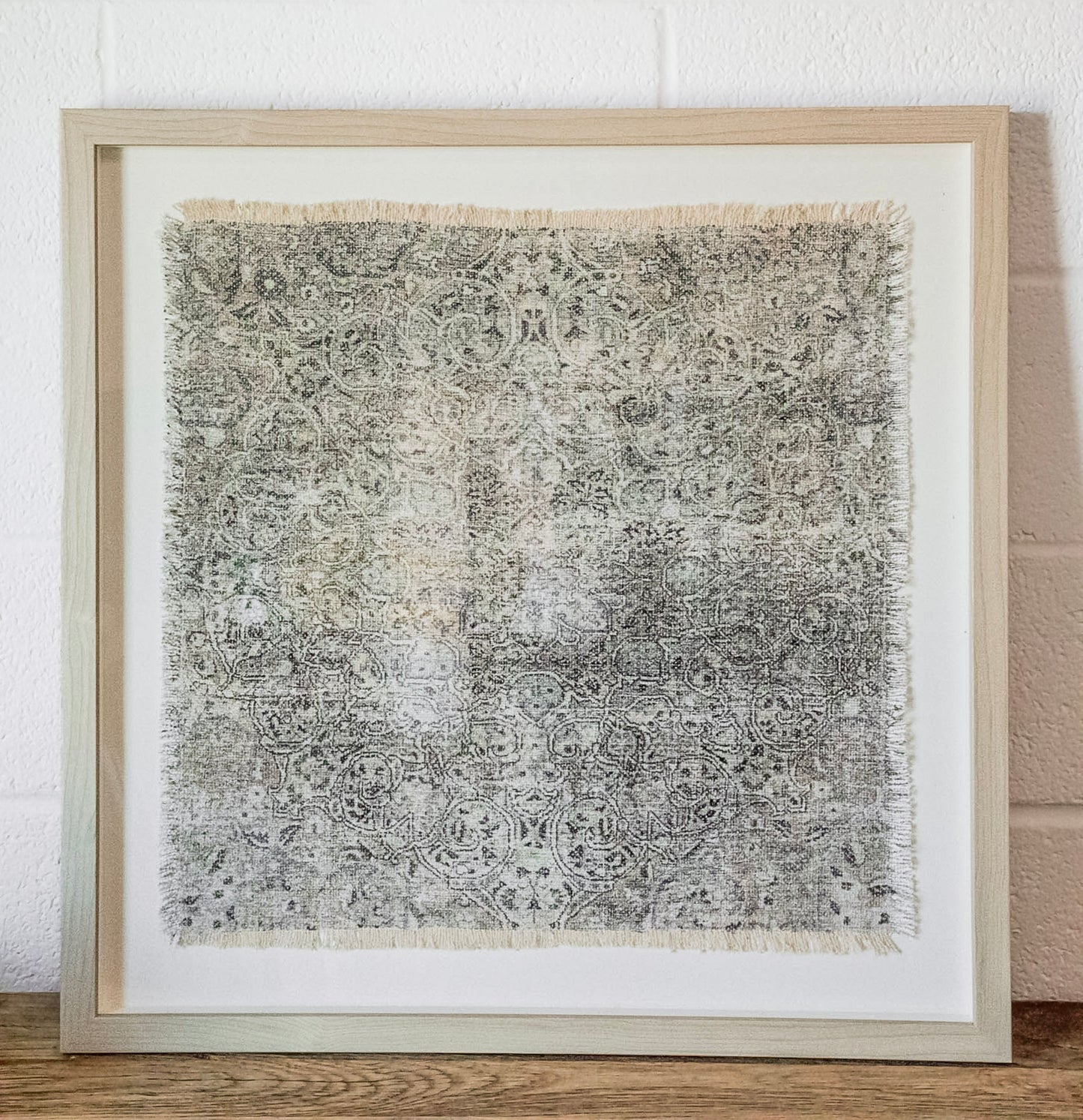 Hudson Vintage-Inspired Textile Wall Art