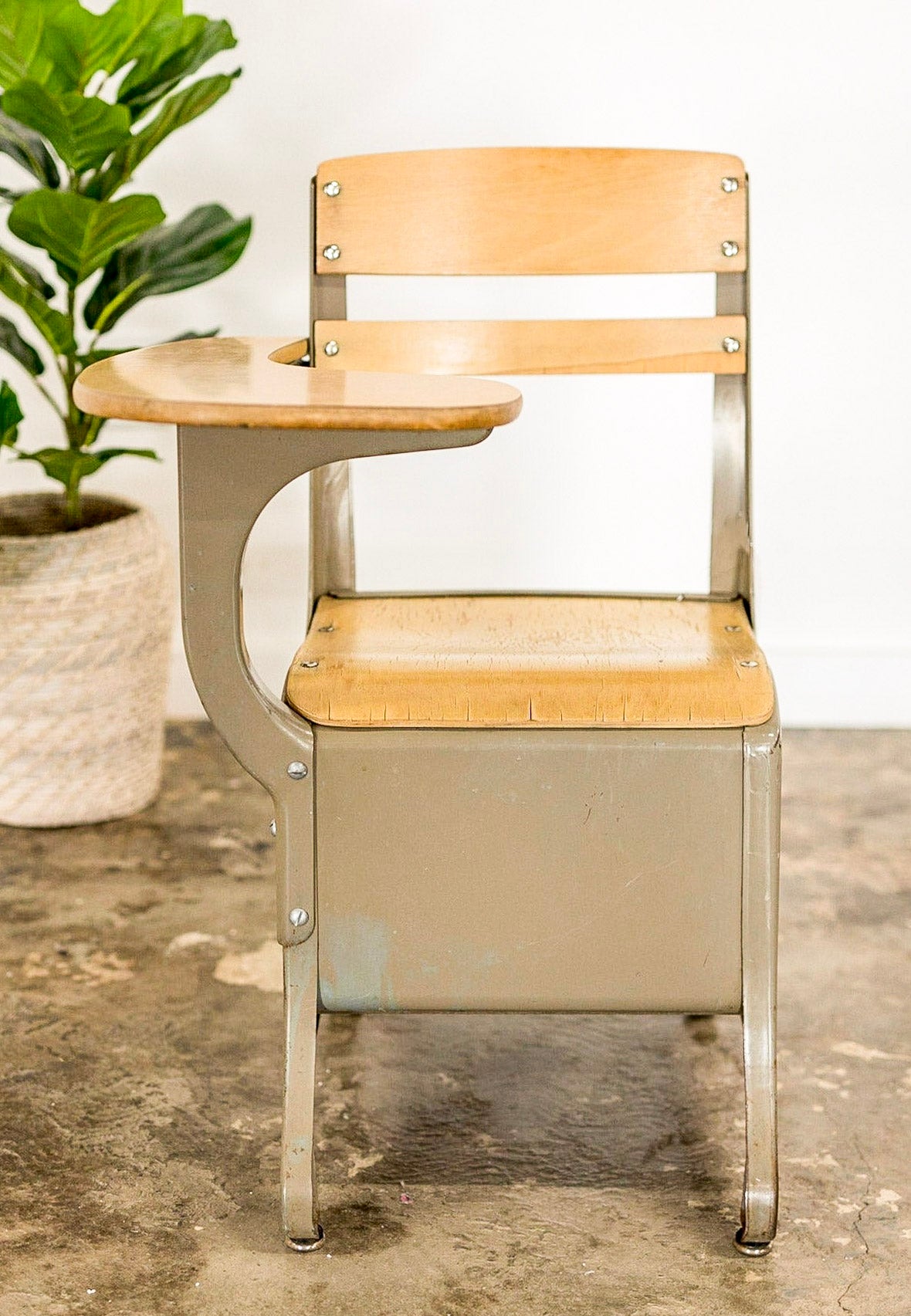 Vintage Student Desk Chair