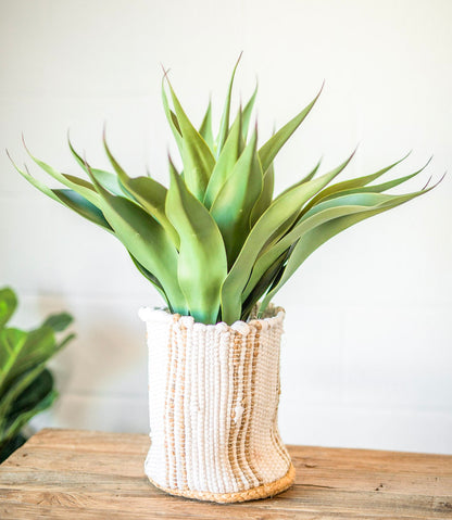 Faux Agave Plant in Pot