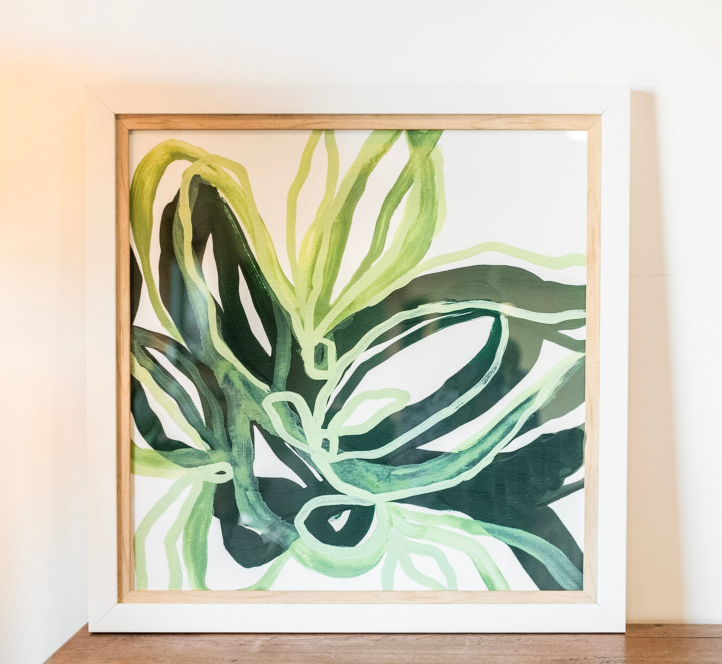 Abstract Aloe Print