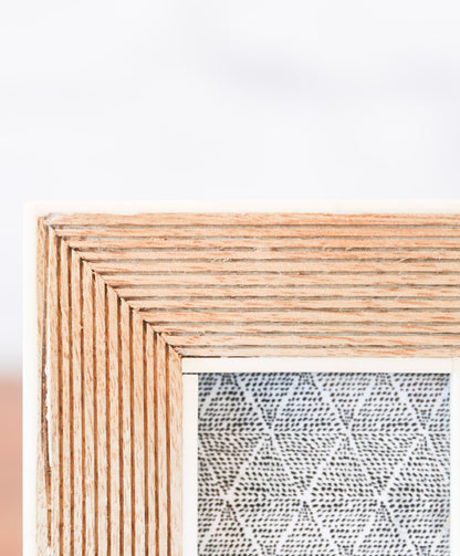 Bone Inlay Photo Frame