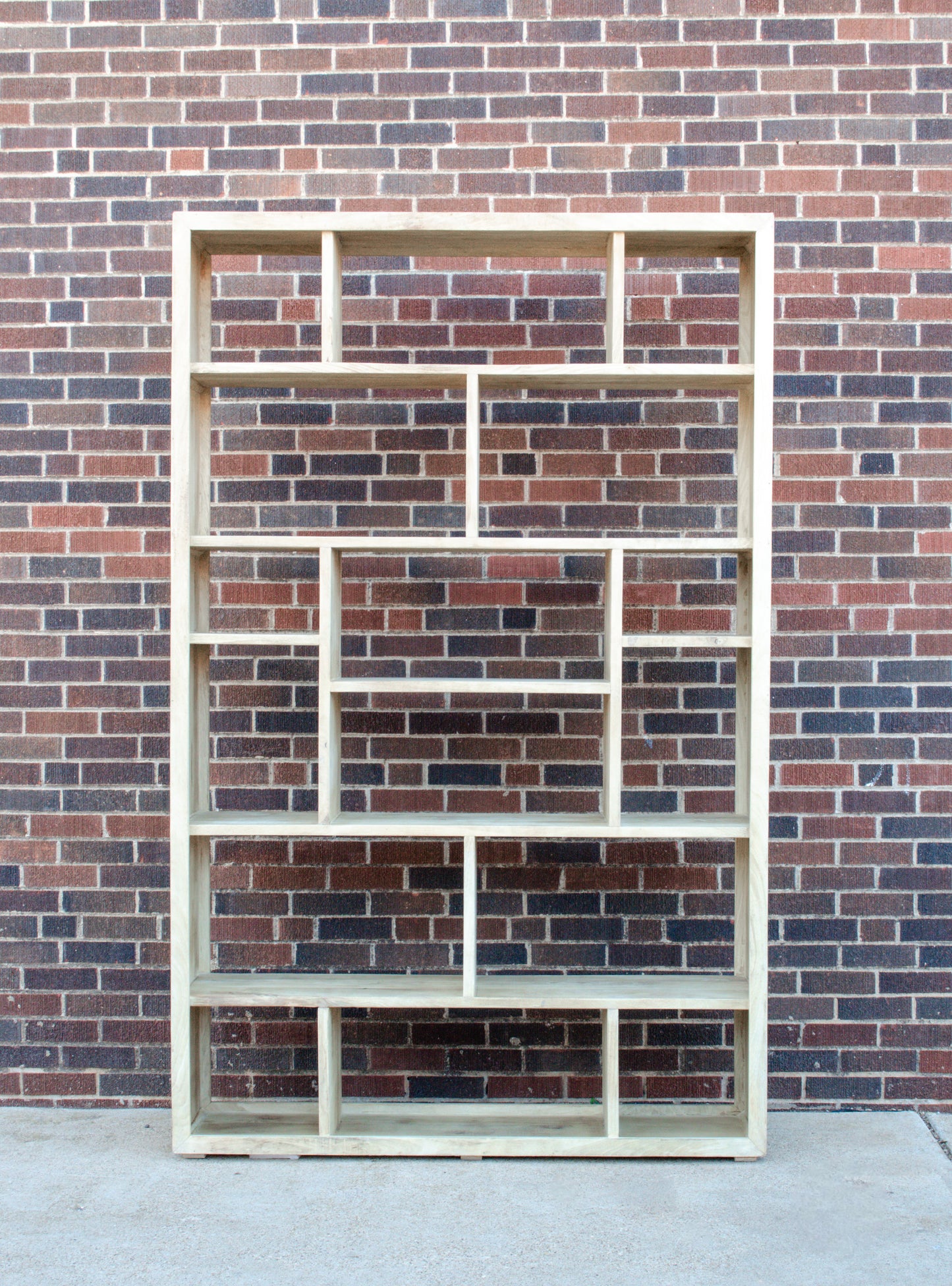 Modern Geometric Bookshelf