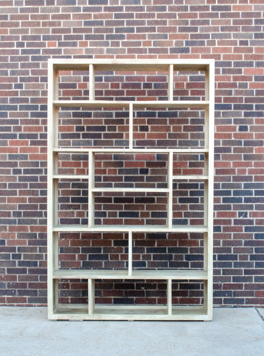 Modern Geometric Bookshelf