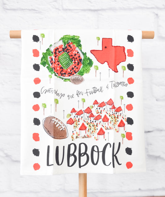 Lubbock Tea Towels