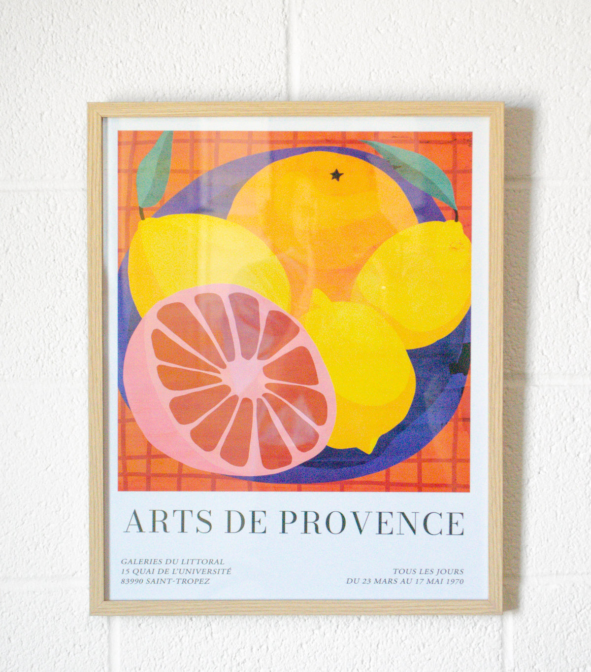 Arts de Provence Mod Fruit Print
