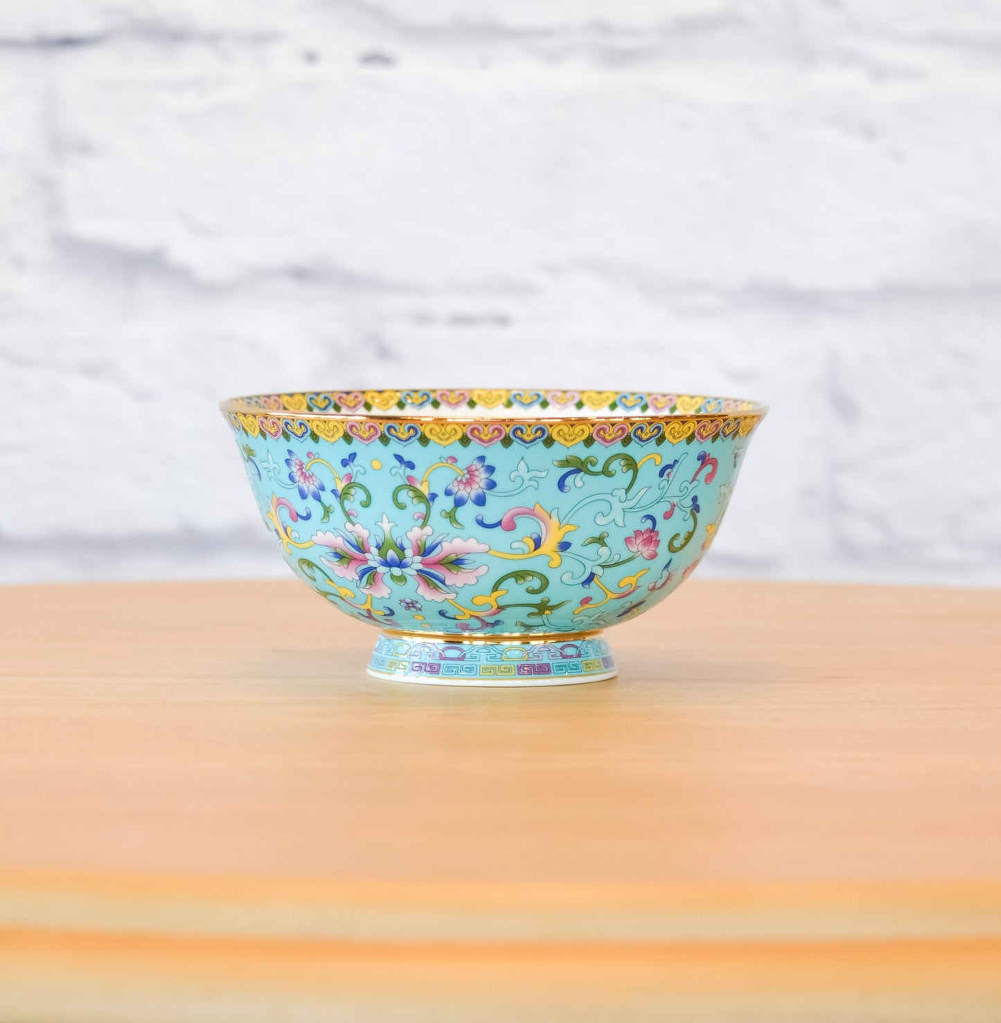 Colorful Porcelain Chinoiserie
