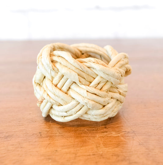 Shayla Woven Abaca Napkin Ring