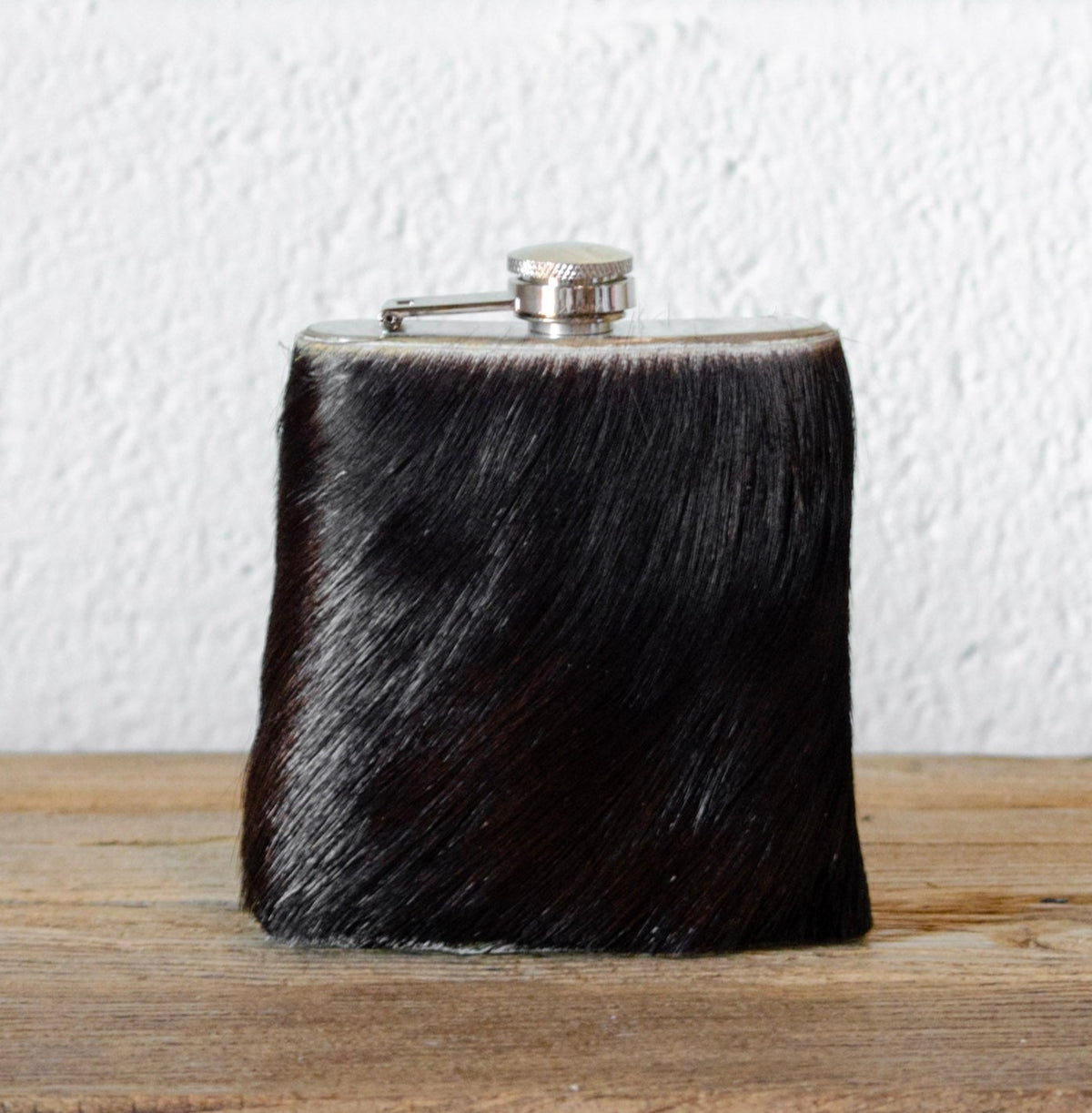 Genuine Goat Hide Stainless Steel Flask