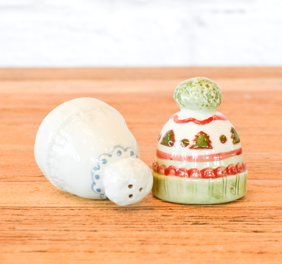 Holiday Beanie Salt & Pepper Shaker Set