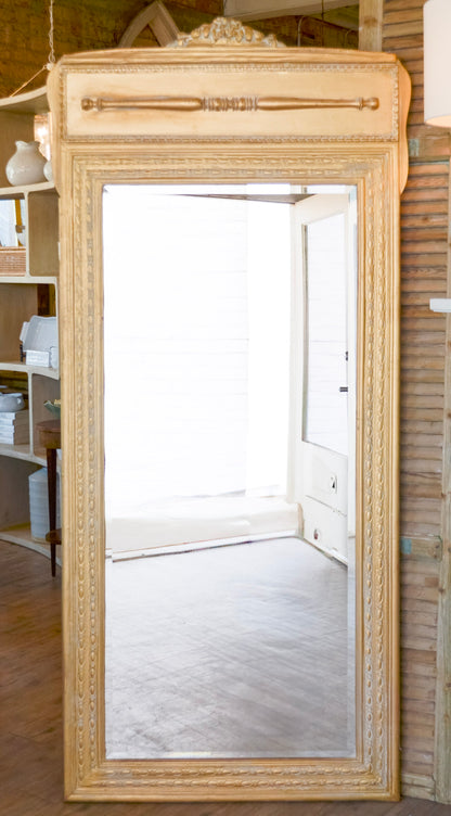 Gilt Framed Beveled Mirror
