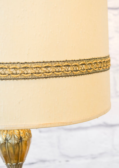 Large Vintage Beaded Lamp