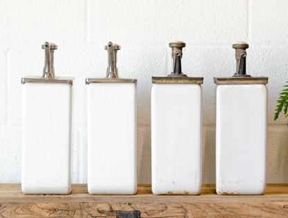 Vintage Ceramic Syrup Pump Dispenser